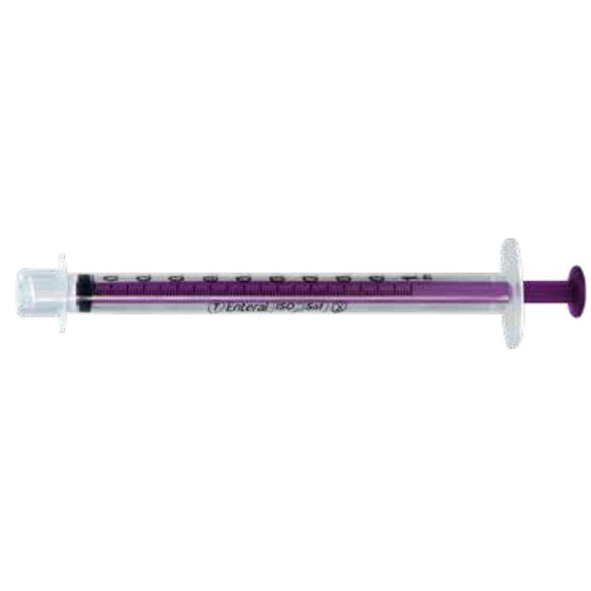 Enteral / Oral Syringe ISOSAF Low Dose Single O 1 mL Enfit Tip Without Safety 