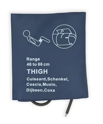 CUFF NIBP THIGH REUSABLE ADULTW/EDAN LOGO 42CM-54CM (DROP)