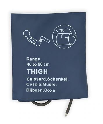 CUFF NIBP THIGH REUSABLE ADULTW/EDAN LOGO 42CM-54CM (DROP)