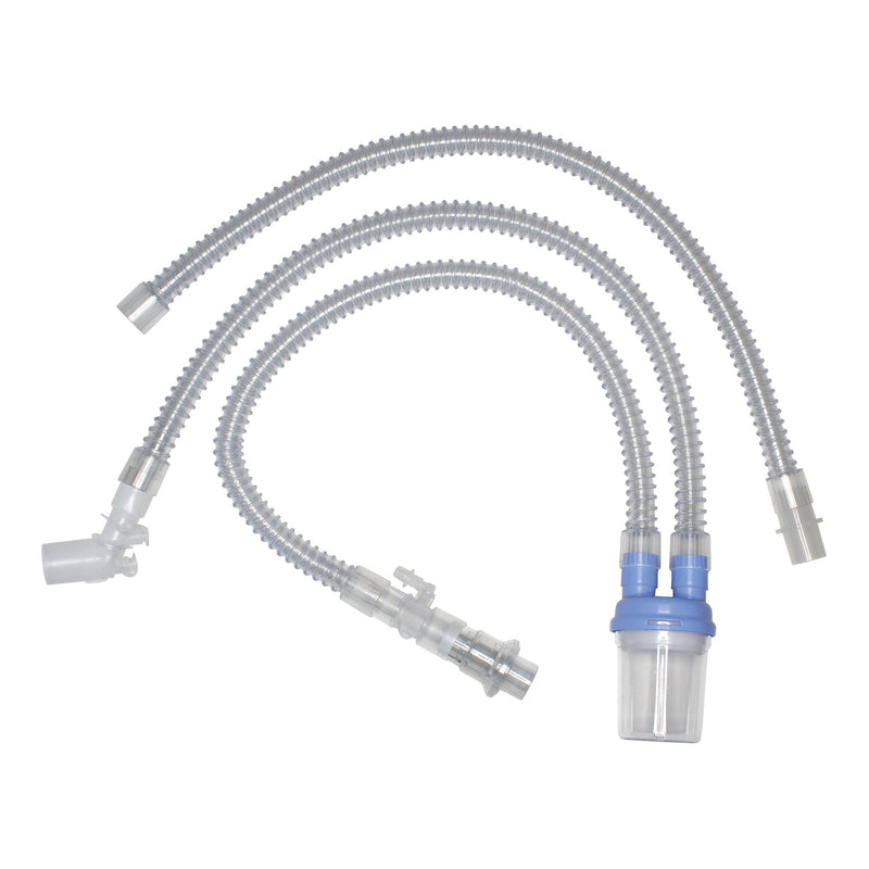 Ventilator Circuit Sunset Healthcare Solutions Corrugated Tube 24 Inch Tube Single Limb Pediatric Without Breathing Bag Single Patient Use 