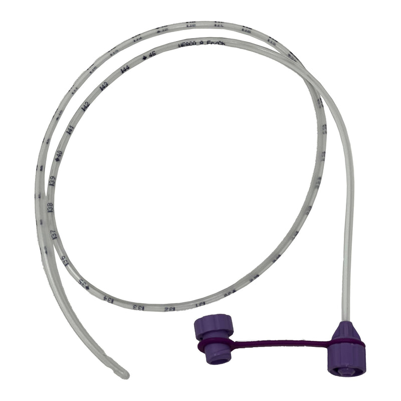 Pediatric Nasogastric Feeding Tube with ENFit Connector 10 Fr. 24 Inch Tube Polyurethane Sterile 