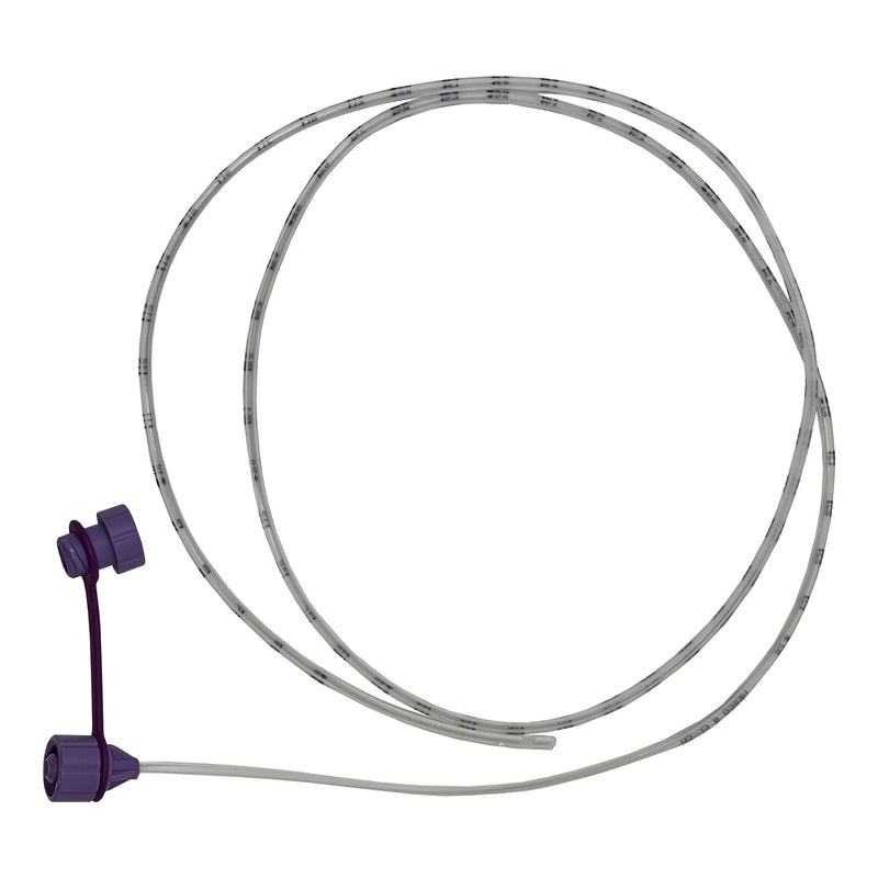 Pediatric Nasogastric Feeding Tube with ENFit Connector 12 Fr. 35 Inch Tube Polyurethane Sterile (Case of 40)