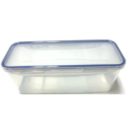 BR Surgical BR Instrument Storage and Transport Tray, with drop sieve, lockable lid, 11" x 4½" x 4" 