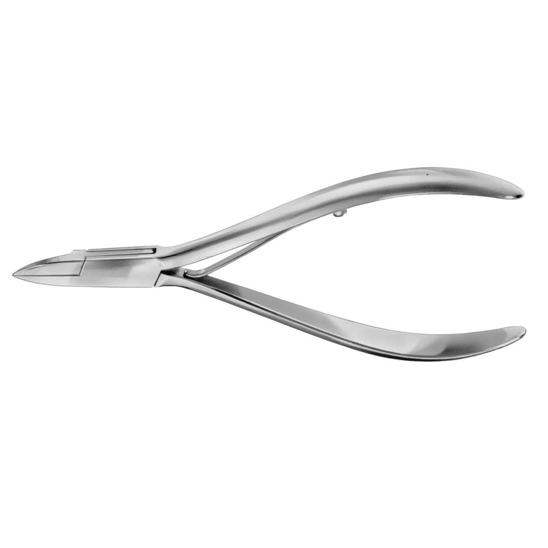 Nail Corner Forceps Herbi Feet Flat Fine Jaws 5-1/8 Inch Length Stainless Steel (Each)