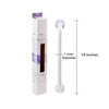 McKesson Wall Grab Bar, White Steel, 16-Inch Length (Case of 3)