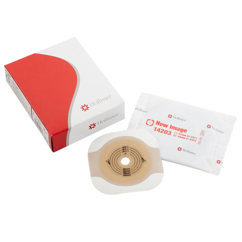 Hollister New Image Flextend Colostomy Barrier With Up to 1¾ Inch Stoma Opening (5/BX) 
