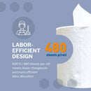 Paper Towel McKesson Perforated Roll 7-5/8 Inch X 600 Foot (Case of 6 Rolls)