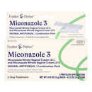 Foster & Thrive Miconazole Nitrate Vaginal Cream + Antifungal Combination Pack (Each)