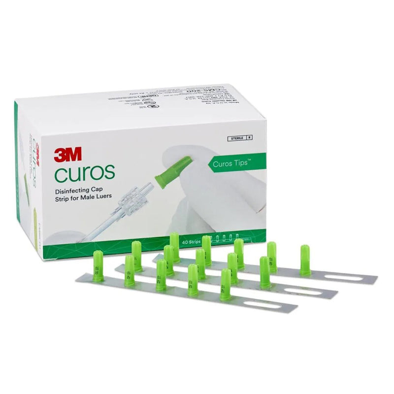 Disinfecting Cap 3M Curos Tips For Male Luer Connectors Sterile Strips