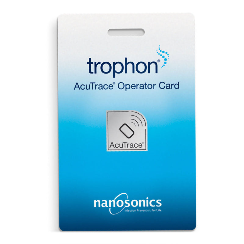 Operator Card AcuTrac For trophon2 System (Box of 10)