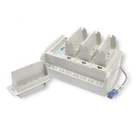 Zoll SurePower 4 Bay Charging System with 4 Propaq MD Battery Charging Adapters 