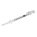 SYRINGE W/NEEDLE 1ML 27GX3/8ID 100/PK 4PK/CS