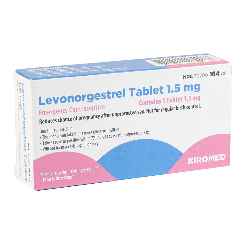 Levonorgestrel 1.5 mg Tablet 1 Tablet 
