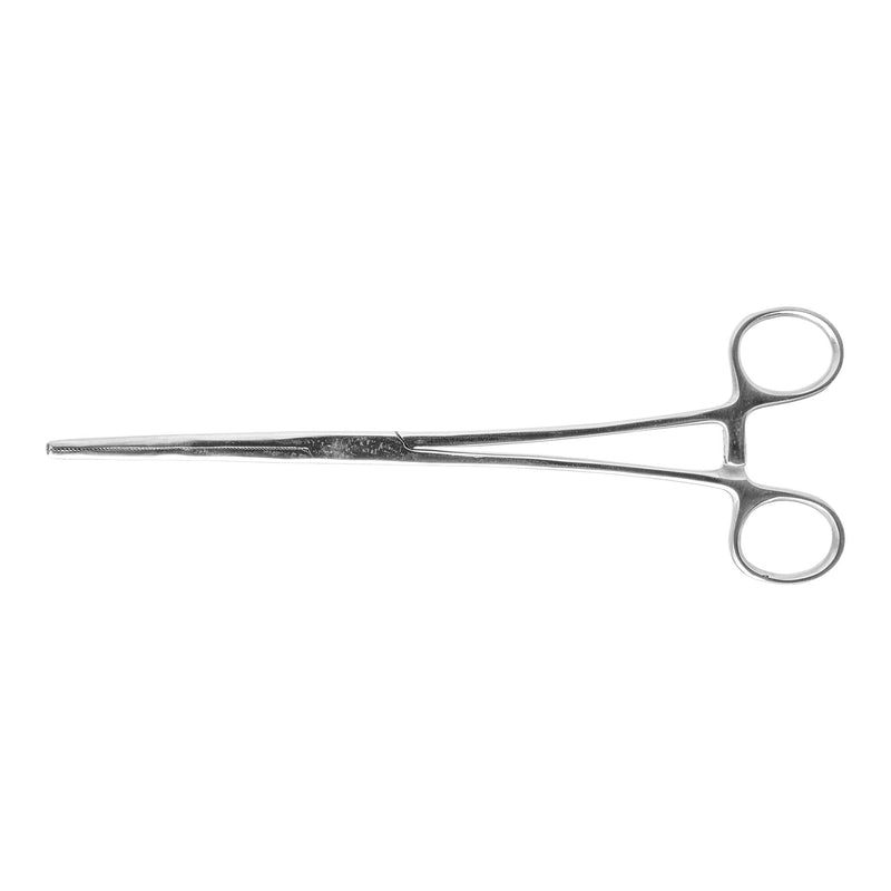 Hemostatic Forceps Miltex Disposable Rochester-Pean 9 Inch Length Floor / Office Grade Pakistani Stainless Steel Sterile Locking Finger Ring Handle Curved Serrated Tips 