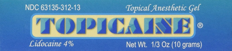 Topical Pain Relief Topicaine 4% Strength Lidocaine Topical Gel 10 Gram (Each)