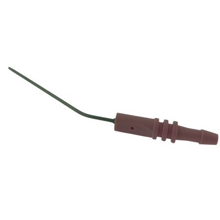 BR Surgical BARON-FRAZIER Suction Tube, single-use, Pink, 30º, Ø 7FR, 80mm, 10/box 
