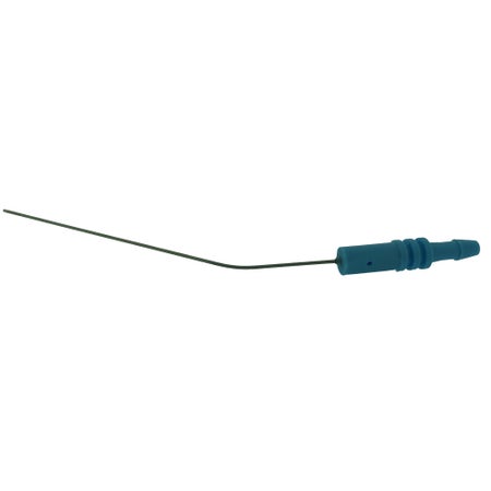 BR Surgical FRAZIER Suction Tube, single-use, Light Blue, 30º, Ø 5FR, 110mm, 10/box 
