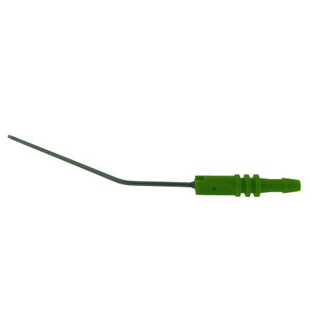 BR Surgical FRAZIER Suction Tube, single-use, Lime Green, 30º, Ø 9FR, 110mm, 10/box 