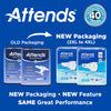 Attends Bariatric Briefs, 2X-Large (Case of 48)