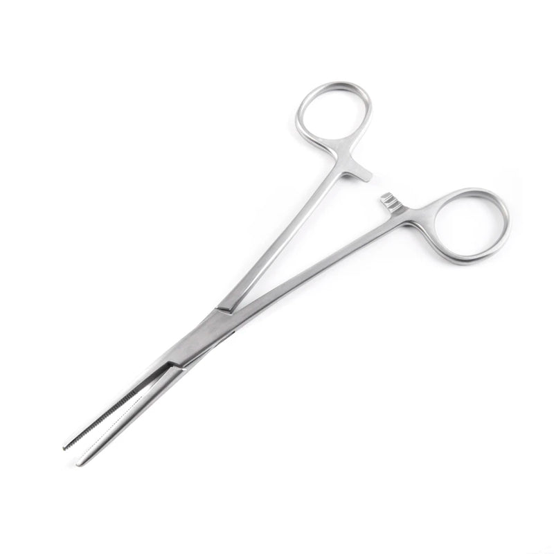 Econo Kelly-Rankin Hemostatic Forceps - 6-1/4", Straight, Disposable, BX 12 - 21-465