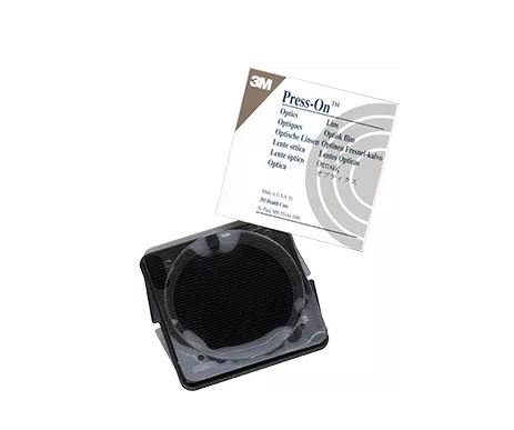 3M Press-On Prism 63.5 mm Diameter Press-On Prism Fresnel Clear Polyvinyl Chloride 