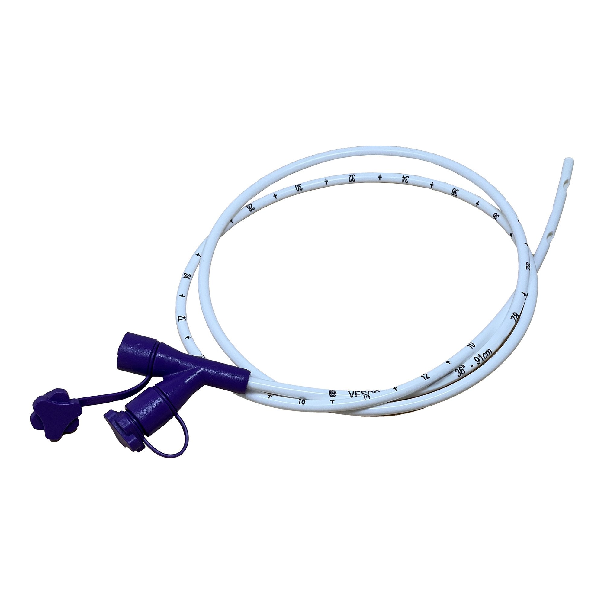 Nasogastric Feeding Tube 8 Fr. 36 Inch Tube Polyurethane NonSterile 