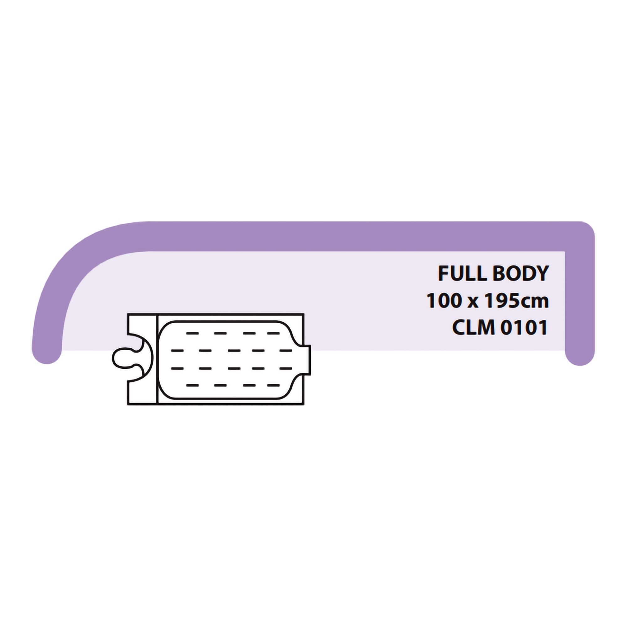 Forced Air Warming Blanket Cocoon 100 X 195 cm Nonwoven 