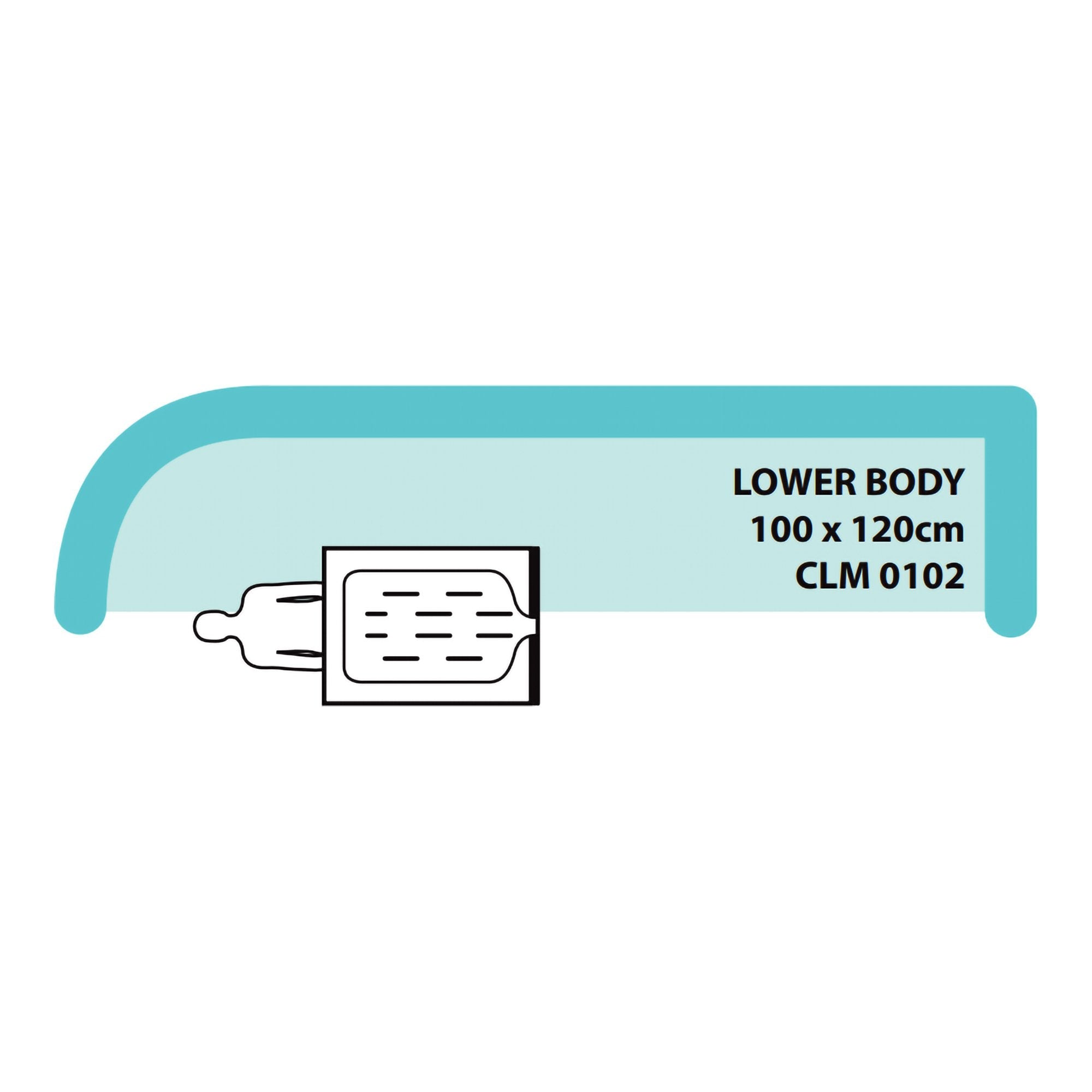 Forced Air Warming Blanket Cocoon 100 X 120 cm Nonwoven 