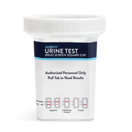 TEST DRUG ISCREEN CLIA WAIVEDNO THC 25/BX