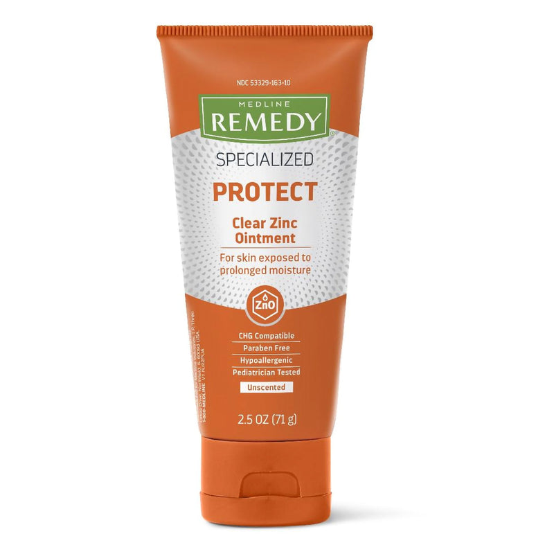 Medline Skin Protectant Medline Remedy Specialized Protect 2.5 oz. Tube Unscented Ointment CHG Compatible (MSC092502 / CS) 