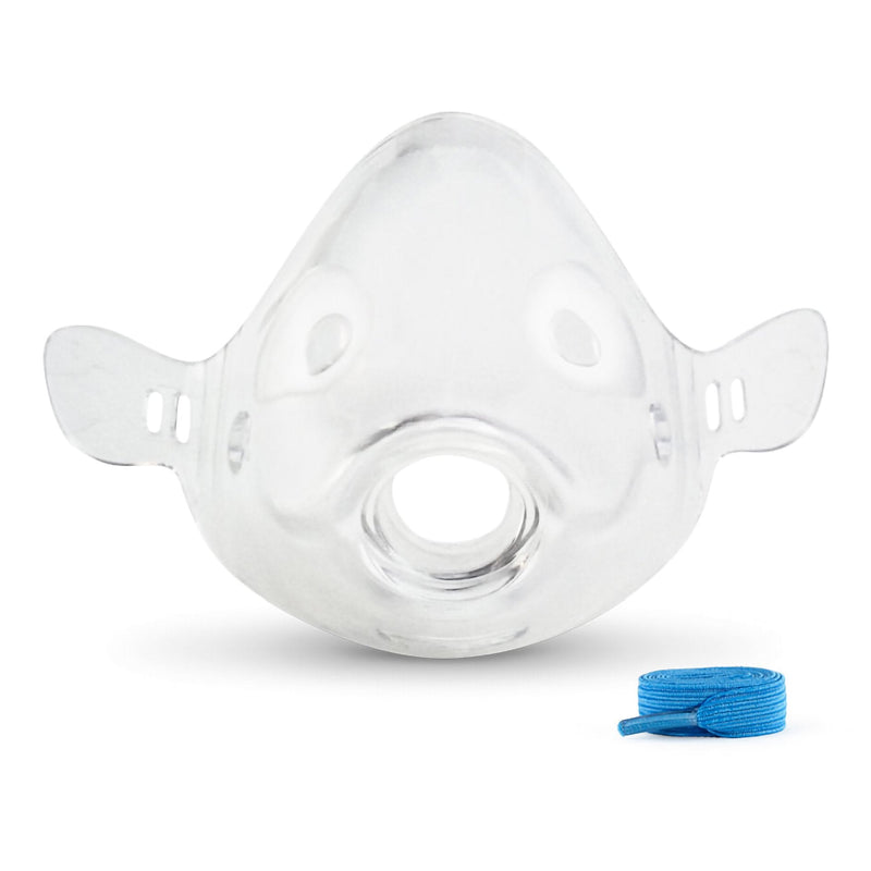 Aerosol Mask Bubbles The Fish II Pediatric Adjustable Head Strap 
