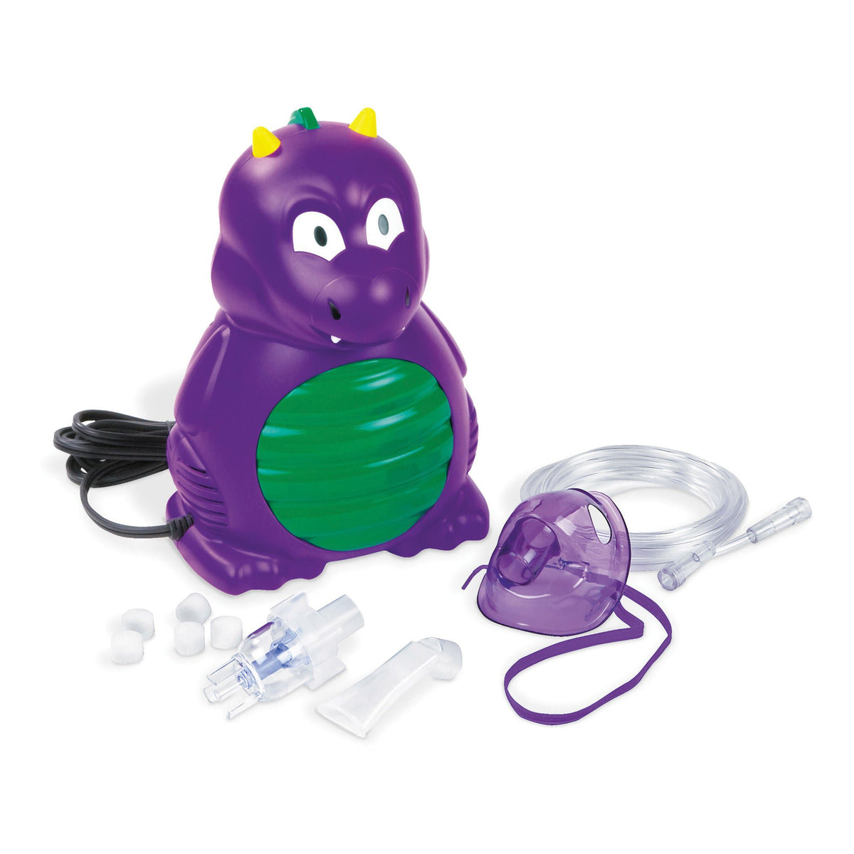 Handheld Compressor Nebulizer System Veridian Small Volume Medication Bottle Pediatric Aerosol Mask / Mouthpiece Delivery (Case of 4)