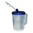 MUG INSULATD 22OZ W/STRAWCLR/BLU 60/CS