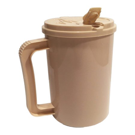MUG INSULATD 22OZ W/STRAWIVORY 60/CS