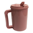 MUG INSULATD 22OZ W/STRAWMAUVE 60/CS
