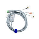 CABLE ECG 3LEAD SNAP ESU AHA3.4M REUSABLE (DROP)