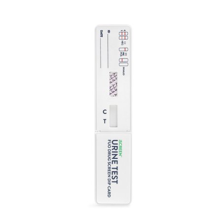 DRUG TEST DIP CARD SINGLE TESTBUP10 CLIA WAIVED 25/BX