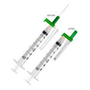 NEEDLE SAFETY RETRACT 21GX1INW/3ML SYRINGE 400/CS