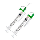 NEEDLE SAFETY RETRACT 21GX1INW/3ML SYRINGE 400/CS