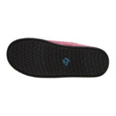 Silverts Women's Double Extra Wide Easy Closure Slippers, Dusty Rose, Size 10 