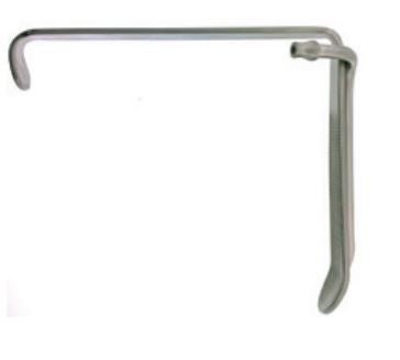 Tongue Depressor BR Surgical Davis-Boyle 25 mm Length Stainless Steel Size 5 (Each)