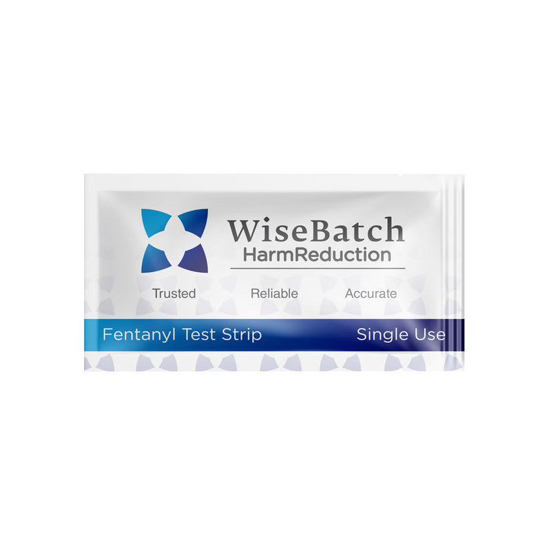 Drug Identification Test Kit HarmReduction Fentanyl 100 Tests (Pack of 100)