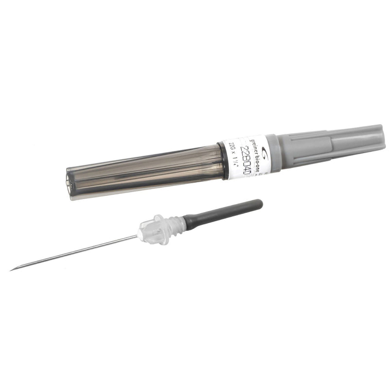 Vacuette Visio Plus Blood Collection Needle 22 Gauge 1-1/4 Inch Needle Length Safety Needle Without Tubing Sterile (Case of 2000)