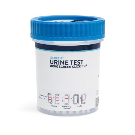 TEST DRUG ISCREEN FLAT CUP5-PANEL 25/BX