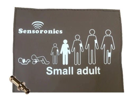 Reusable Blood Pressure Cuff Sensoronics 20.5 to 28 cm Arm Nylon Cuff Small Adult Cuff