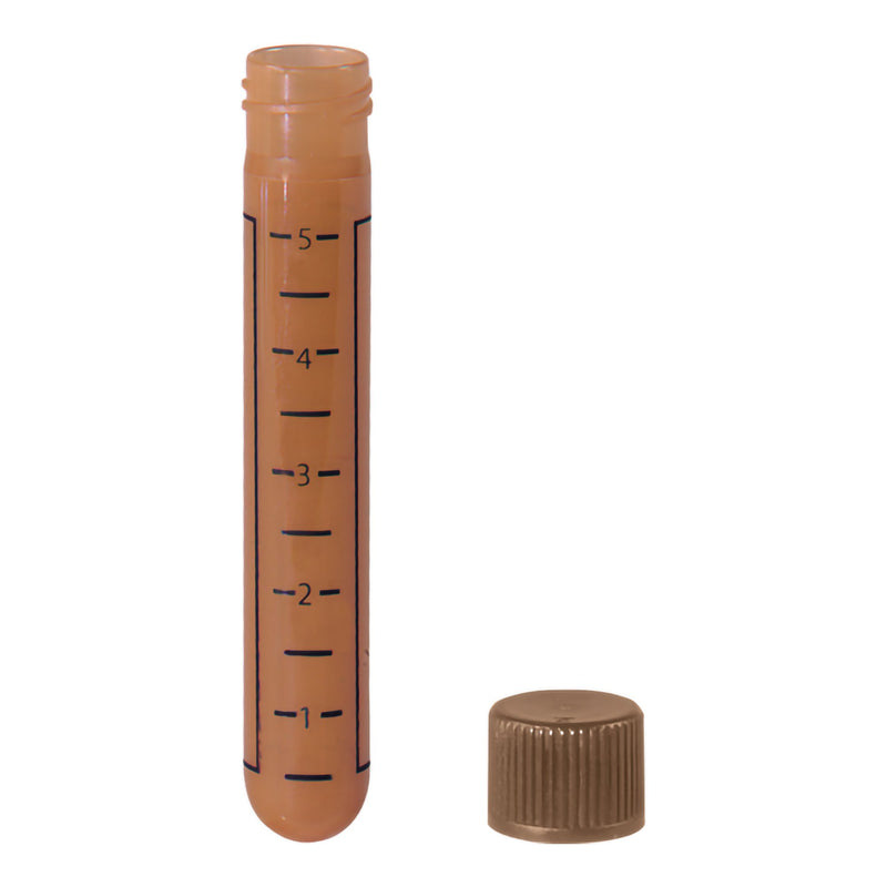 Centrifuge Tube Plain 5 mL Screw Cap Polypropylene Tube (Case of 1000)