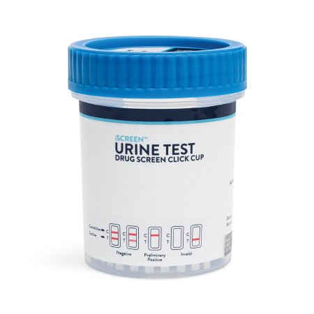 TEST DRUG ISCREEN CLICK CUP14-PANEL CLIA WAIVED 25/BX