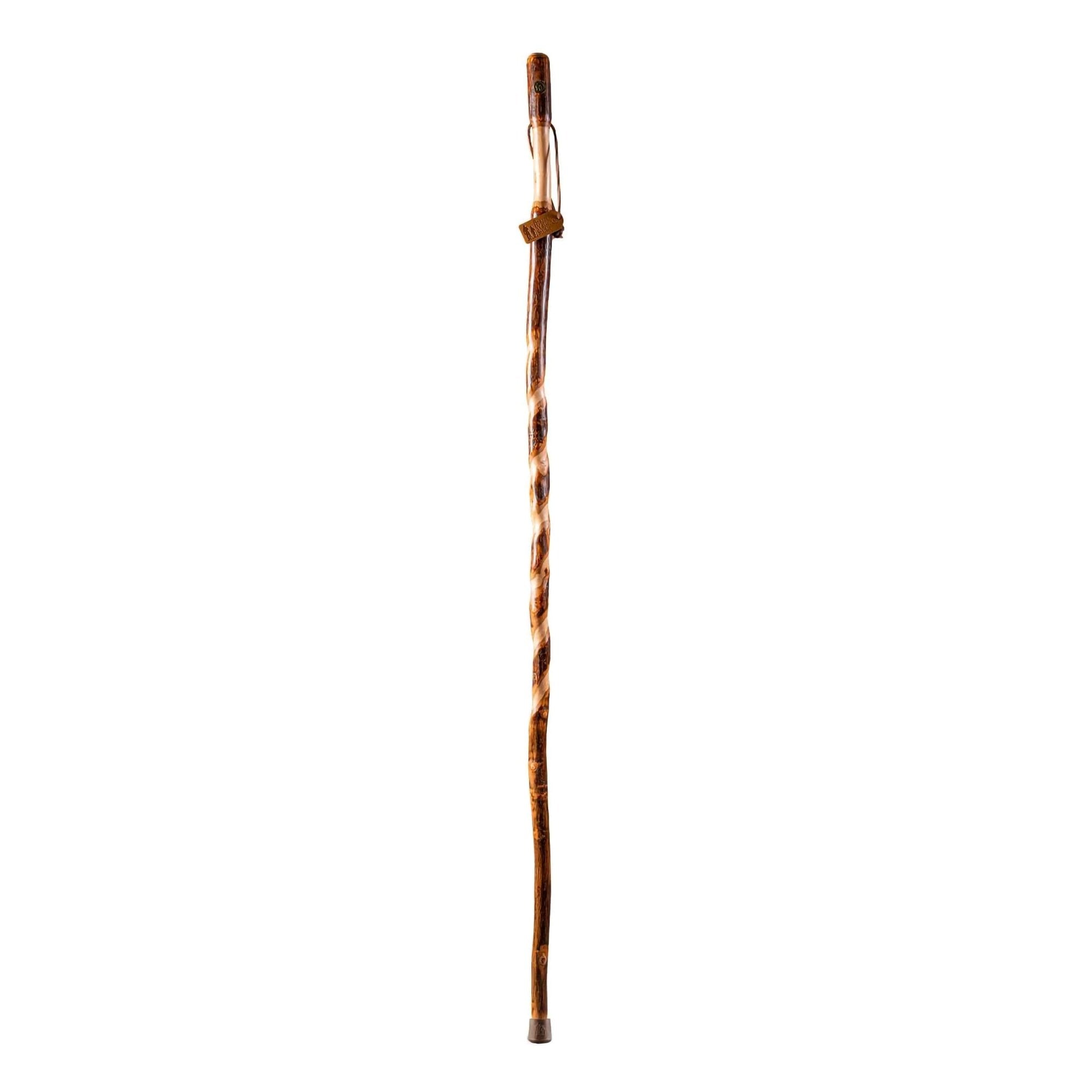 Walking Stick Brazos Twisted Wood 41 Inch Height Hickory 