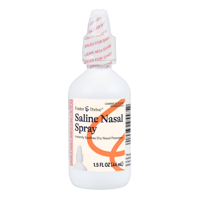 Saline Nasal Spray Foster & Thrive 0.65% Strength 1.5 oz. 