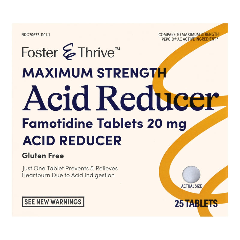 Antacid Foster & Thrive 20 mg Strength Tablet 25 per Box 